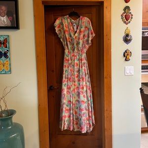 Floral maxi dress